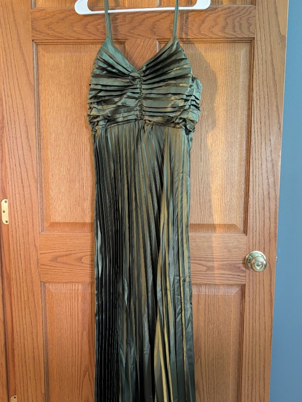 Satin formal dress